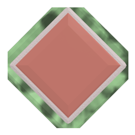 Shiny Canteloupe Chunk