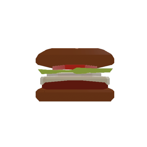 Shiny Juicy Delicious Burger