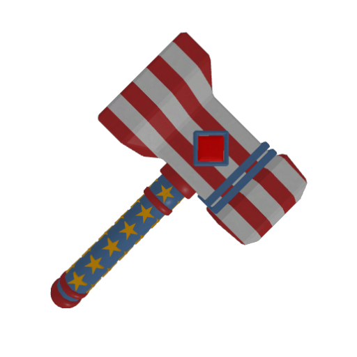 Shiny American Flag