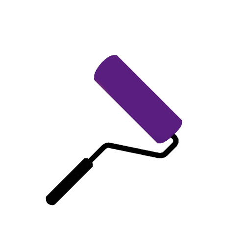 Shiny Paint Roller
